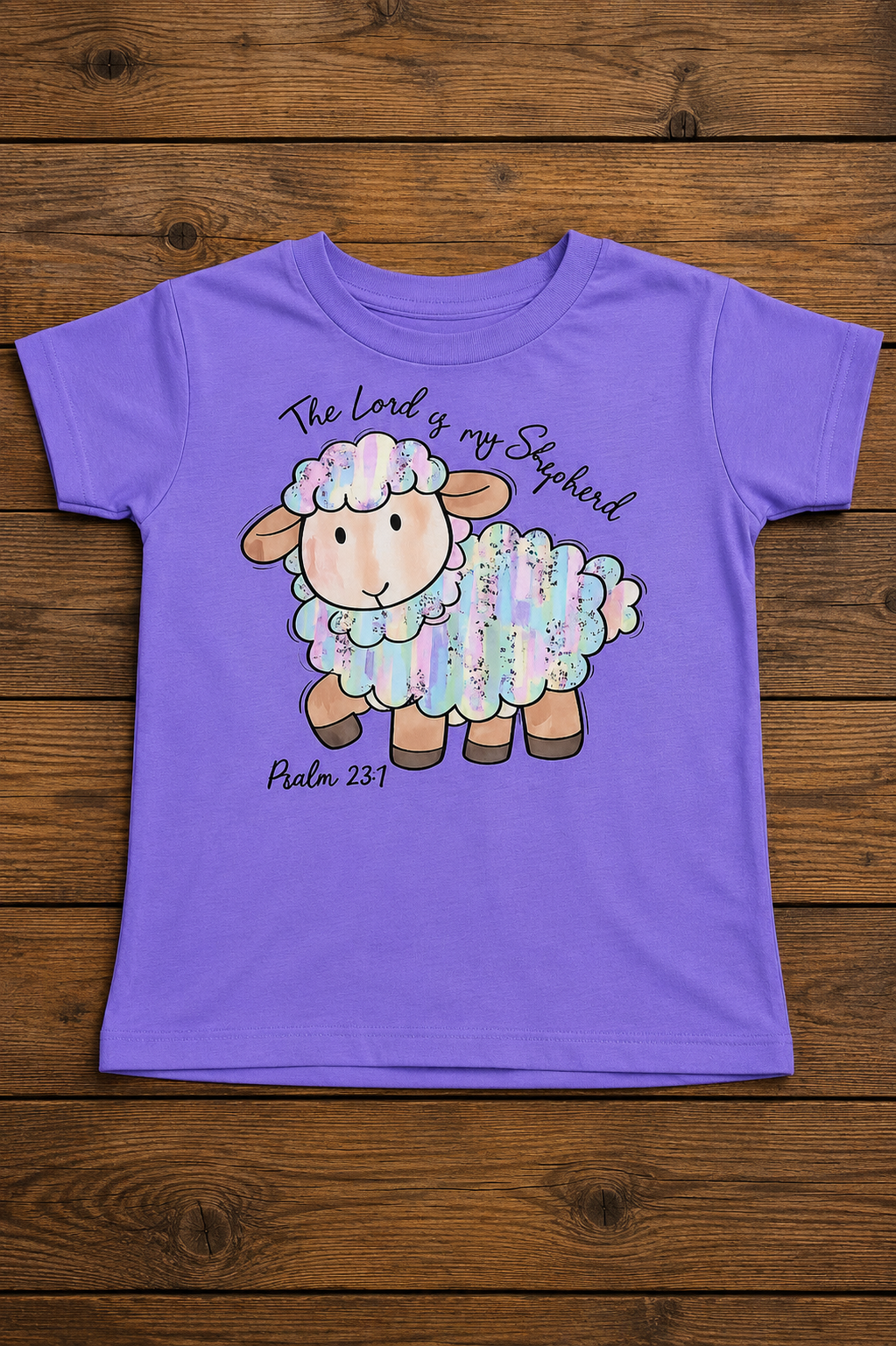 The Lord Is My Shepherd Kids T-Shirt