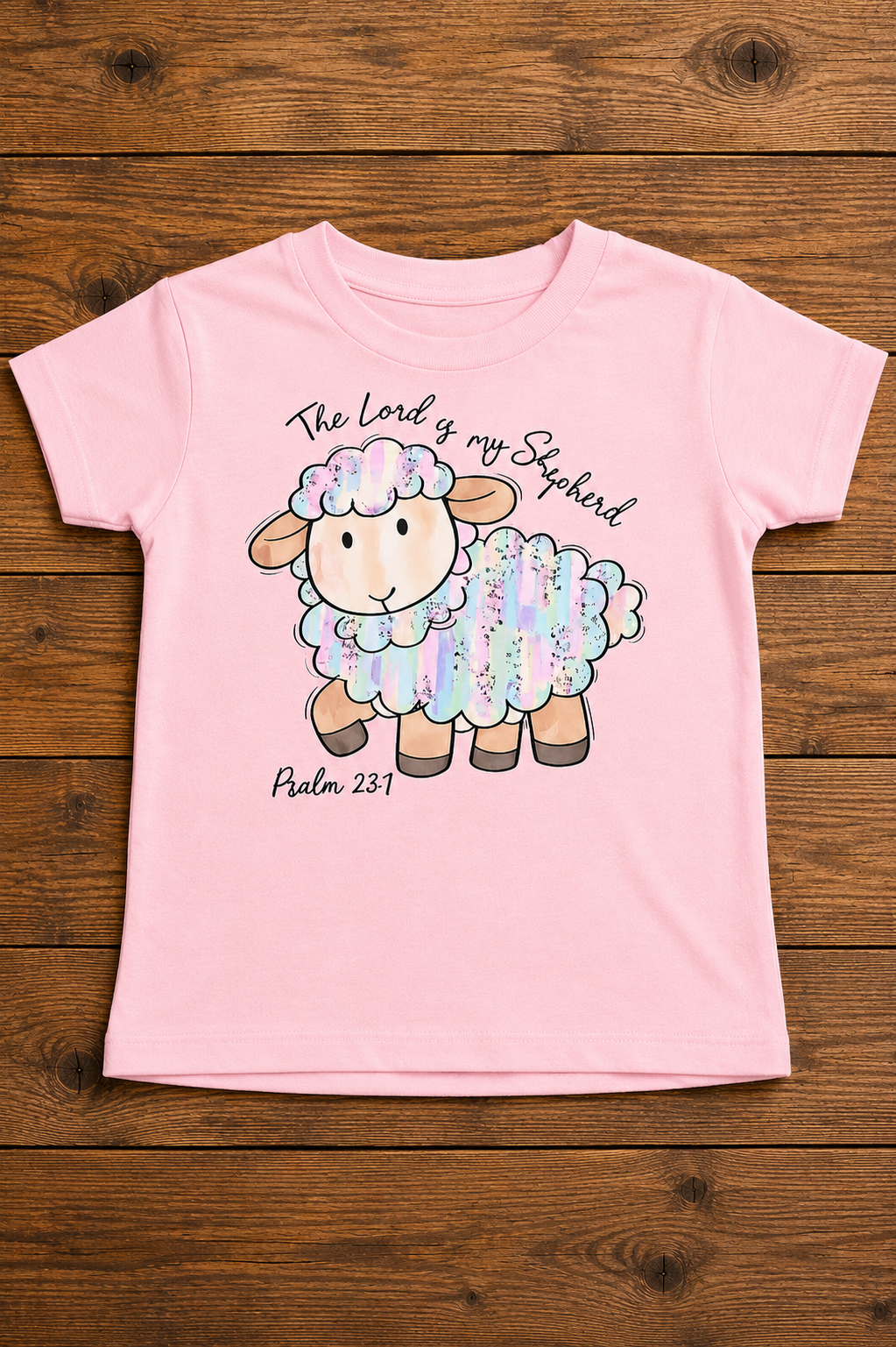 The Lord Is My Shepherd Kids T-Shirt