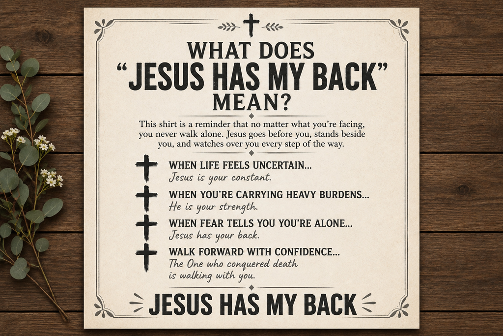 Jesus Has My Back