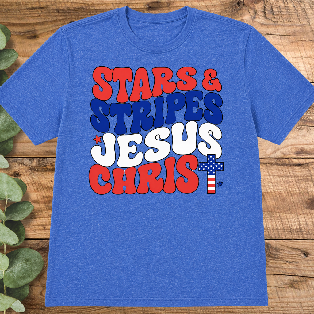 Stars & Stripes Jesus Christ