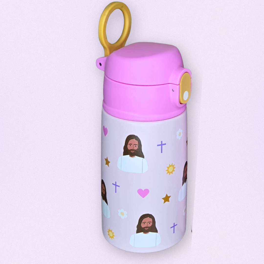 Jesus Stainless Steel Reusable Water Bottle
