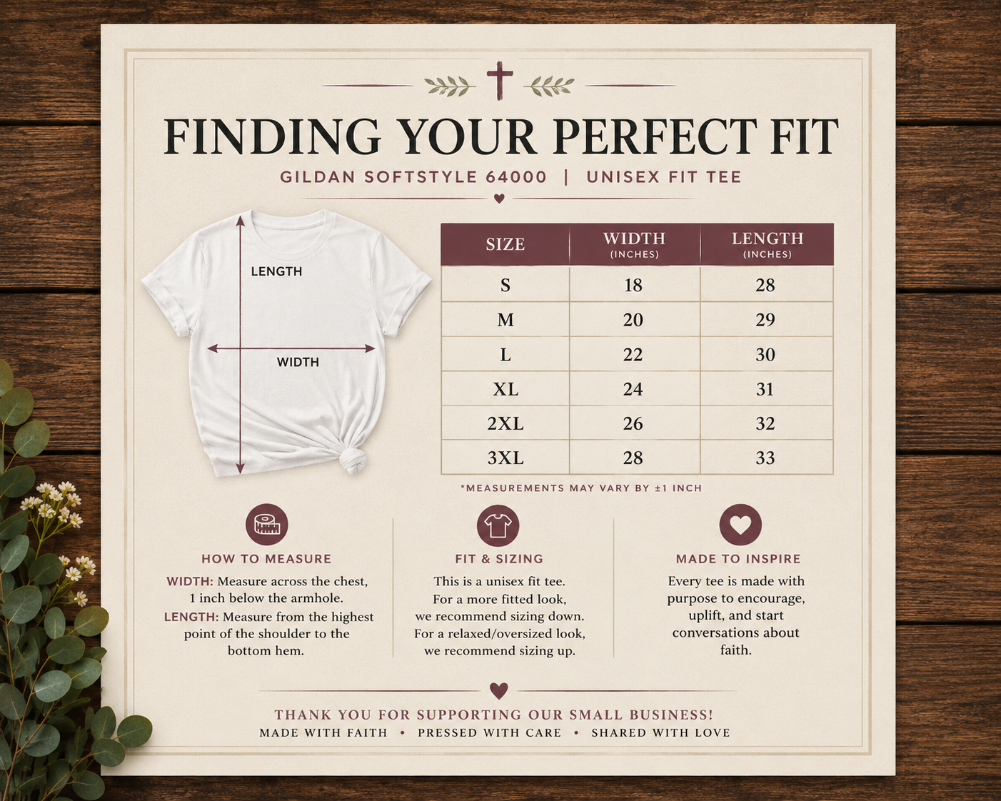 Redeemed Cross Tee