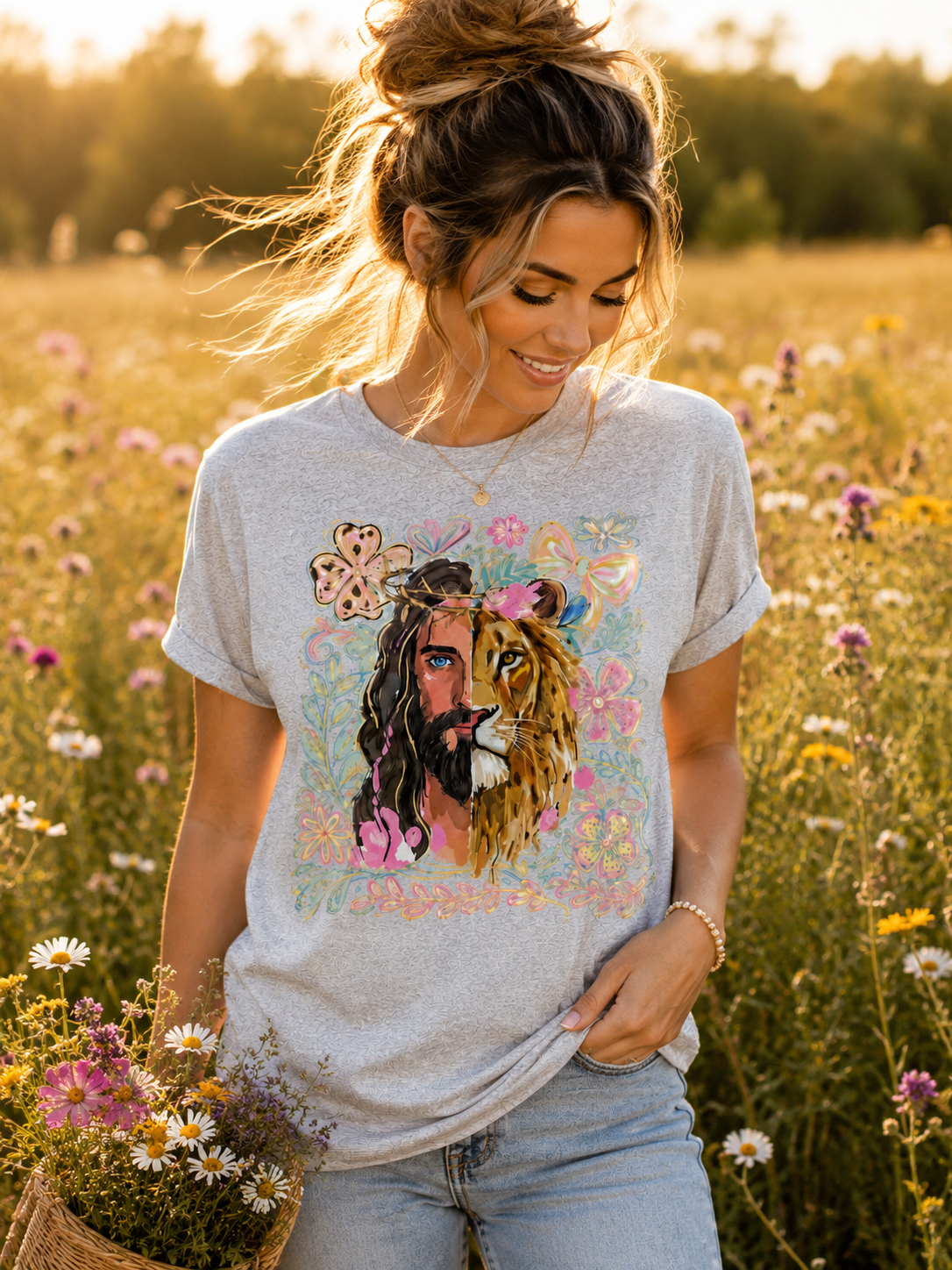 Lion of Judah Jesus T-Shirt