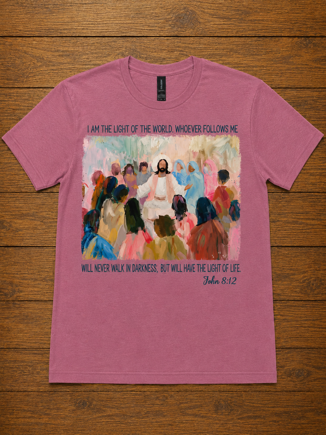Light of the World John 8:12 T-Shirt