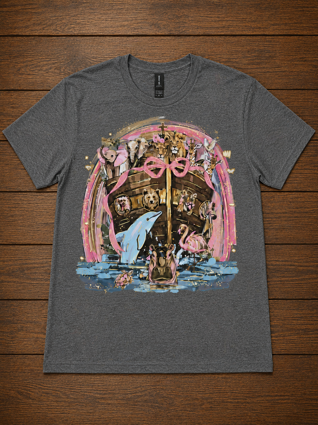 Noah's Ark Rainbow T-Shirt