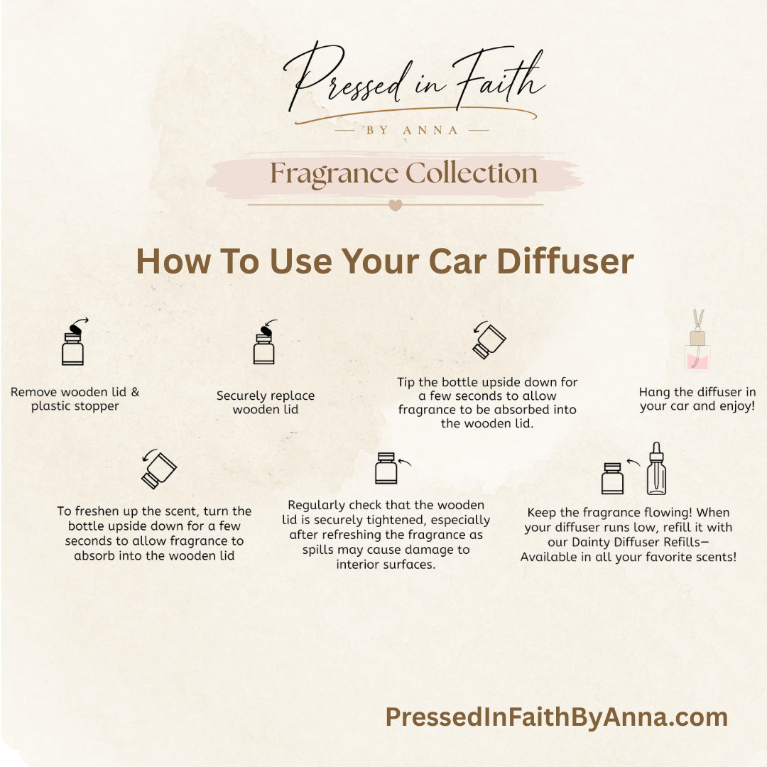 Just Pray Car Diffuser