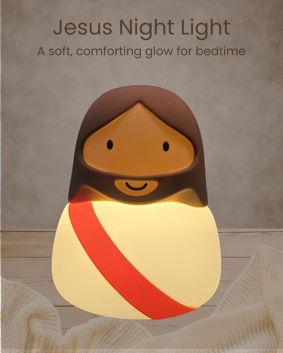 Jesus Silicone Night Light
