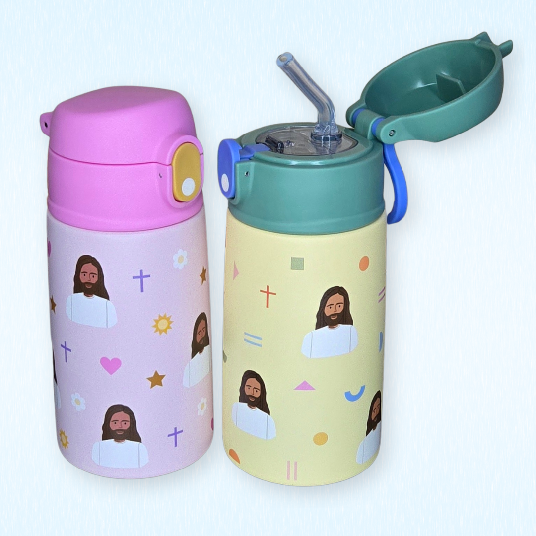 Jesus Stainless Steel Reusable Water Bottle