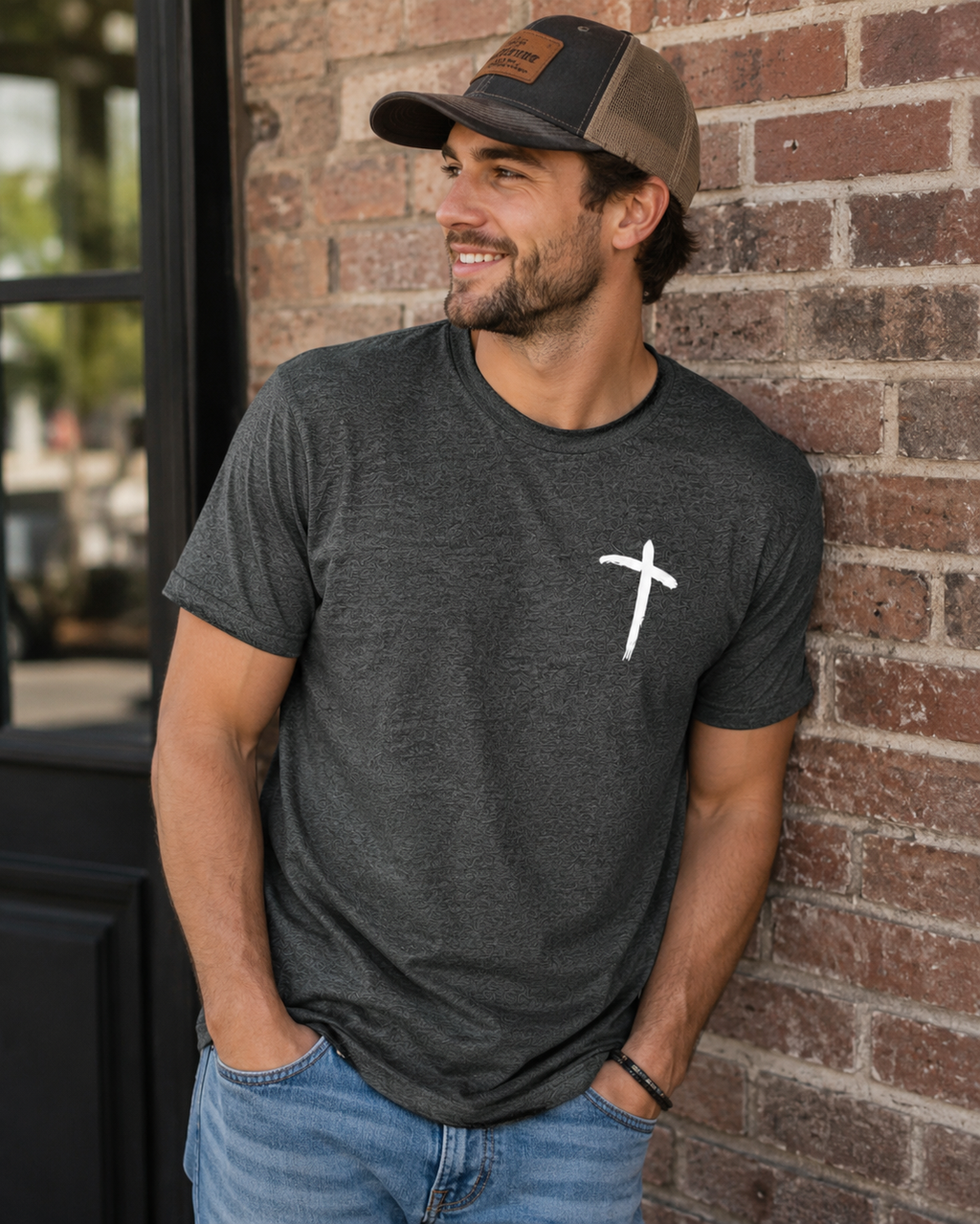 Jesus Has My Back Unisex Tee