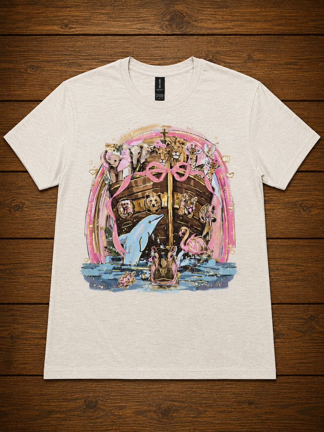 Noah's Ark Rainbow T-Shirt