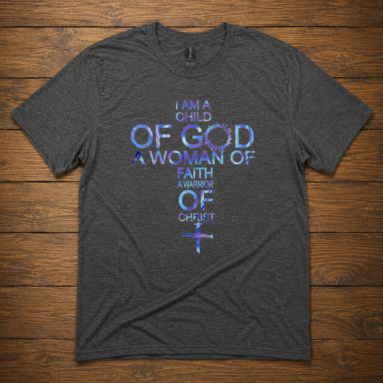 Child of God Woman of Faith T-Shirt