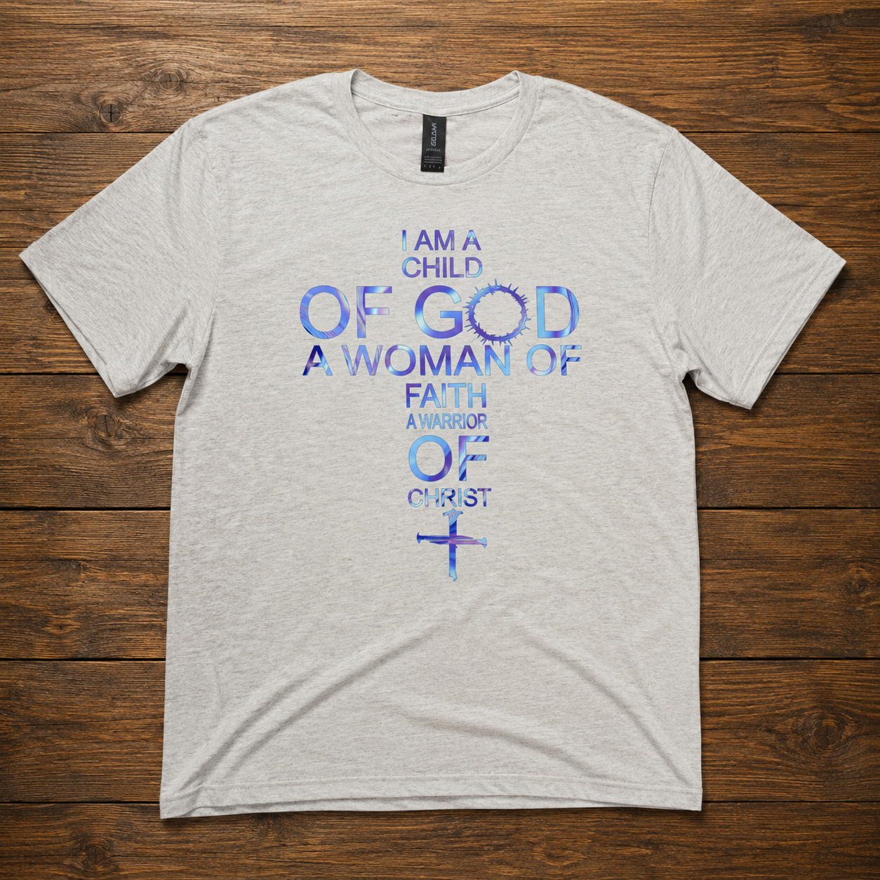 Child of God Woman of Faith T-Shirt