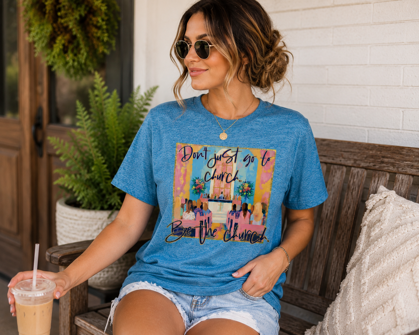 Don't Just Go to Church, Be the Church Unisex Tee