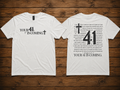 Your 41 Is Coming Unisex Tee