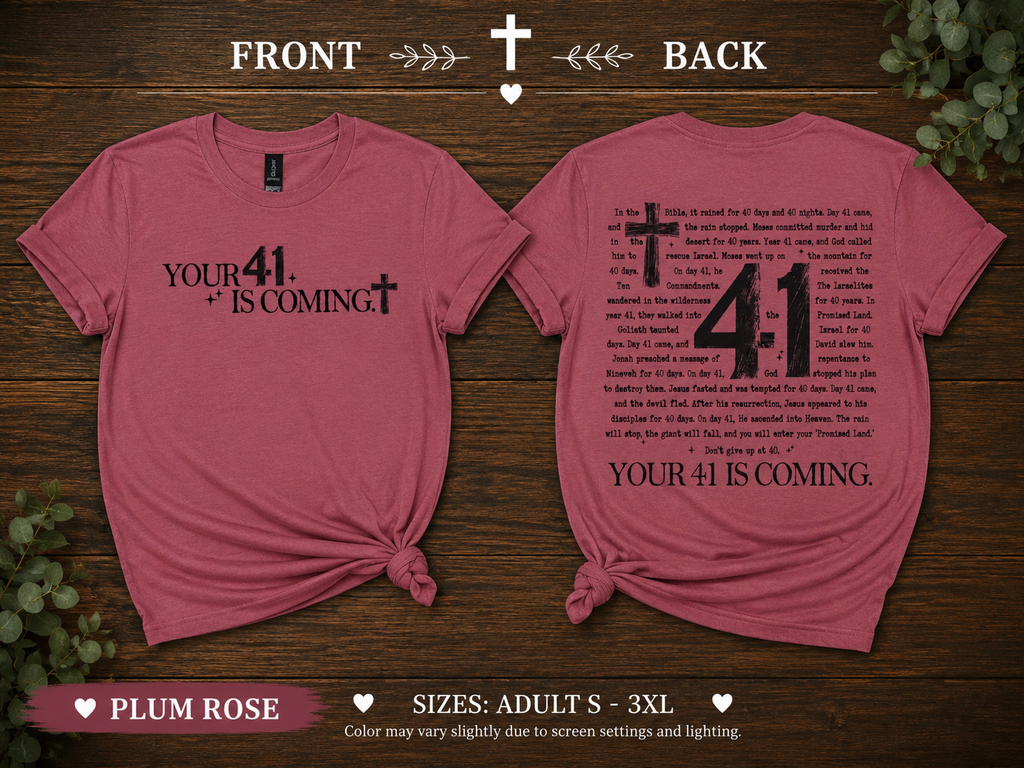 Your 41 Is Coming