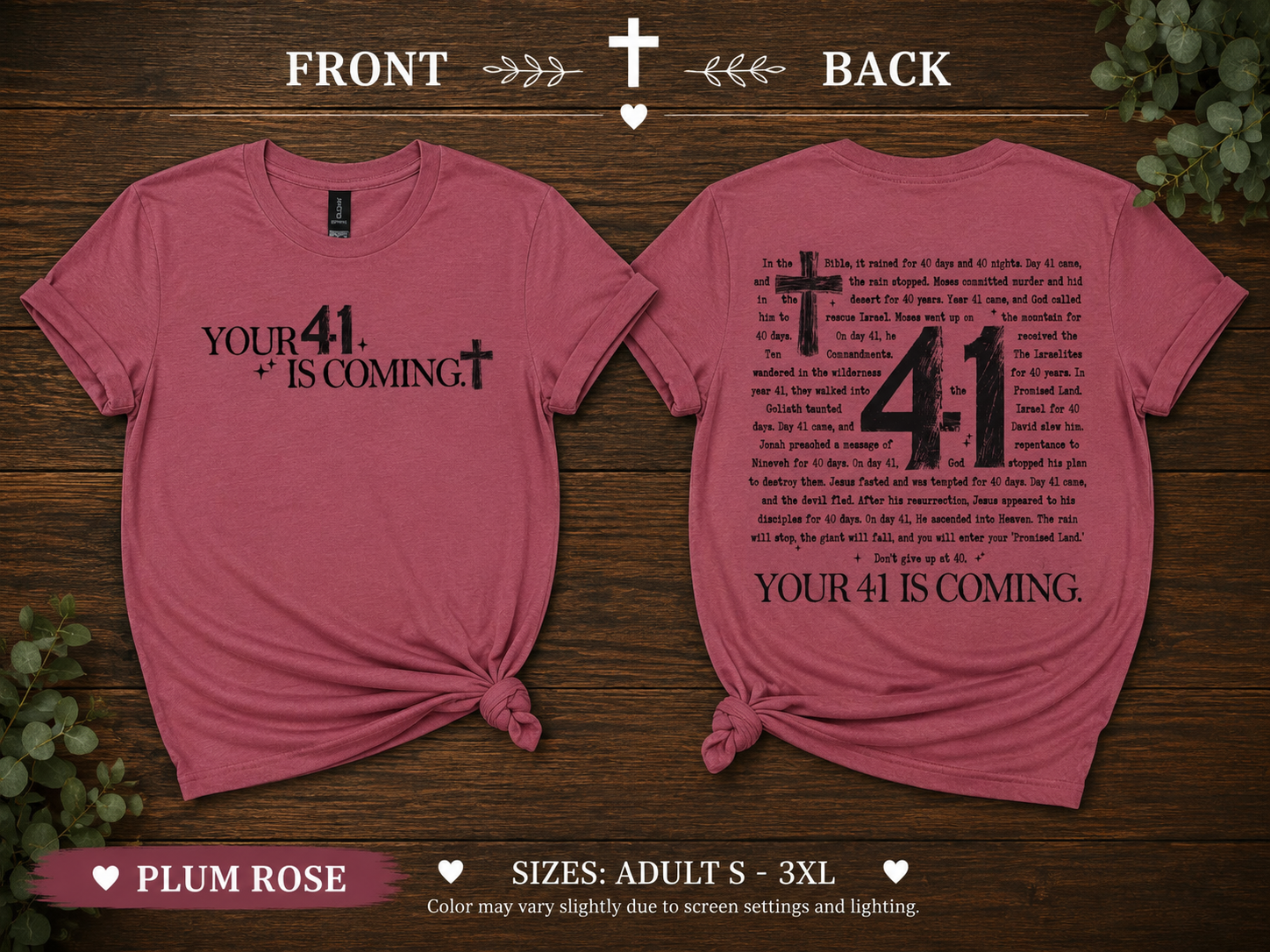 Your 41 Is Coming