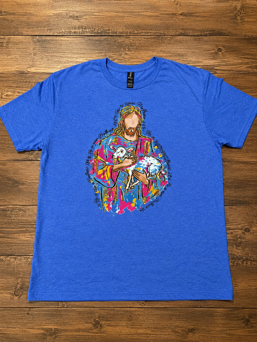 Painted He is Risen Matthew 28:6 T-Shirt