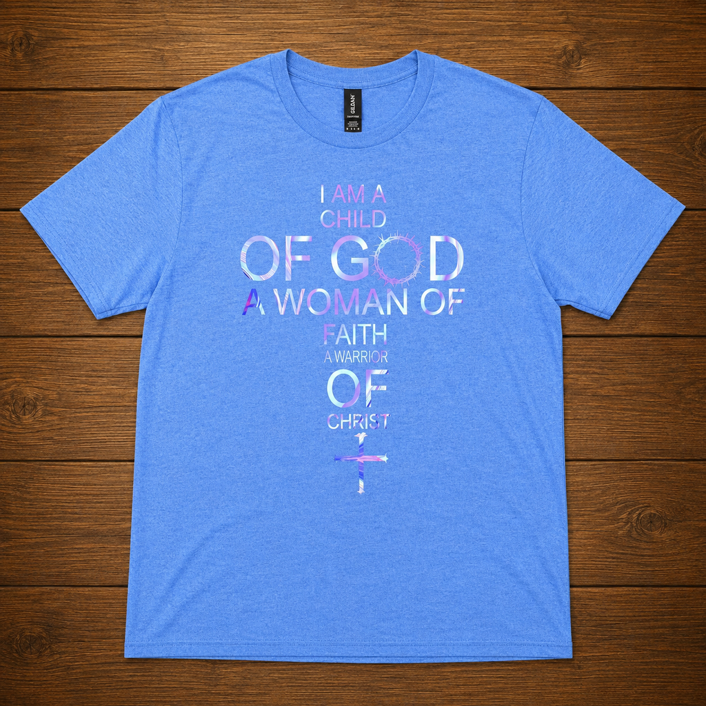 Child of God Woman of Faith T-Shirt