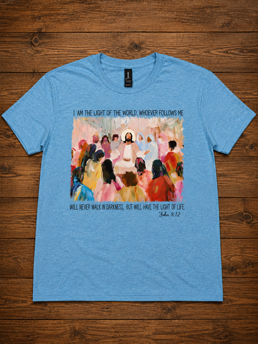 Light of the World John 8:12 T-Shirt
